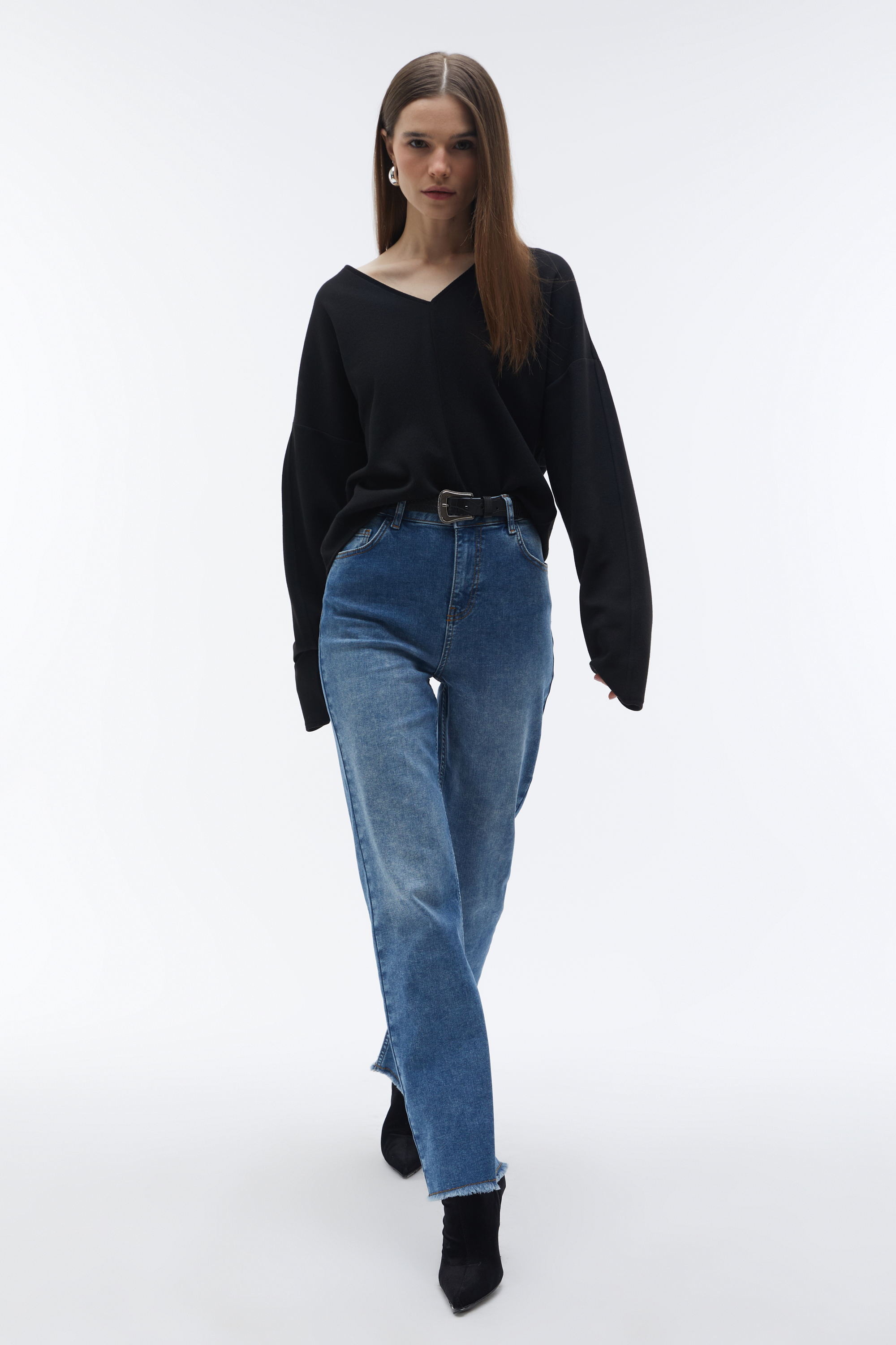 CROPPED JEAN PANTOLON