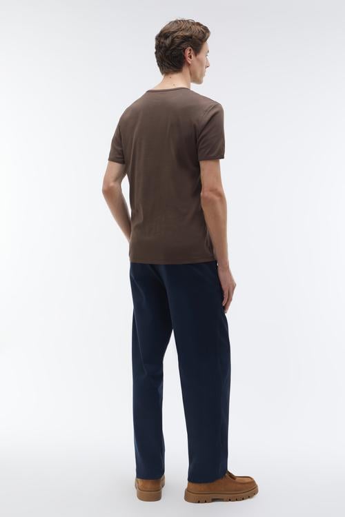  BİSİKLET YAKA KISA KOLLU T-SHIRT