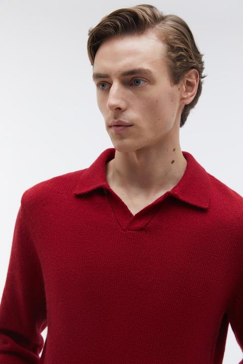  POLO YAKA TRİKO KAZAK