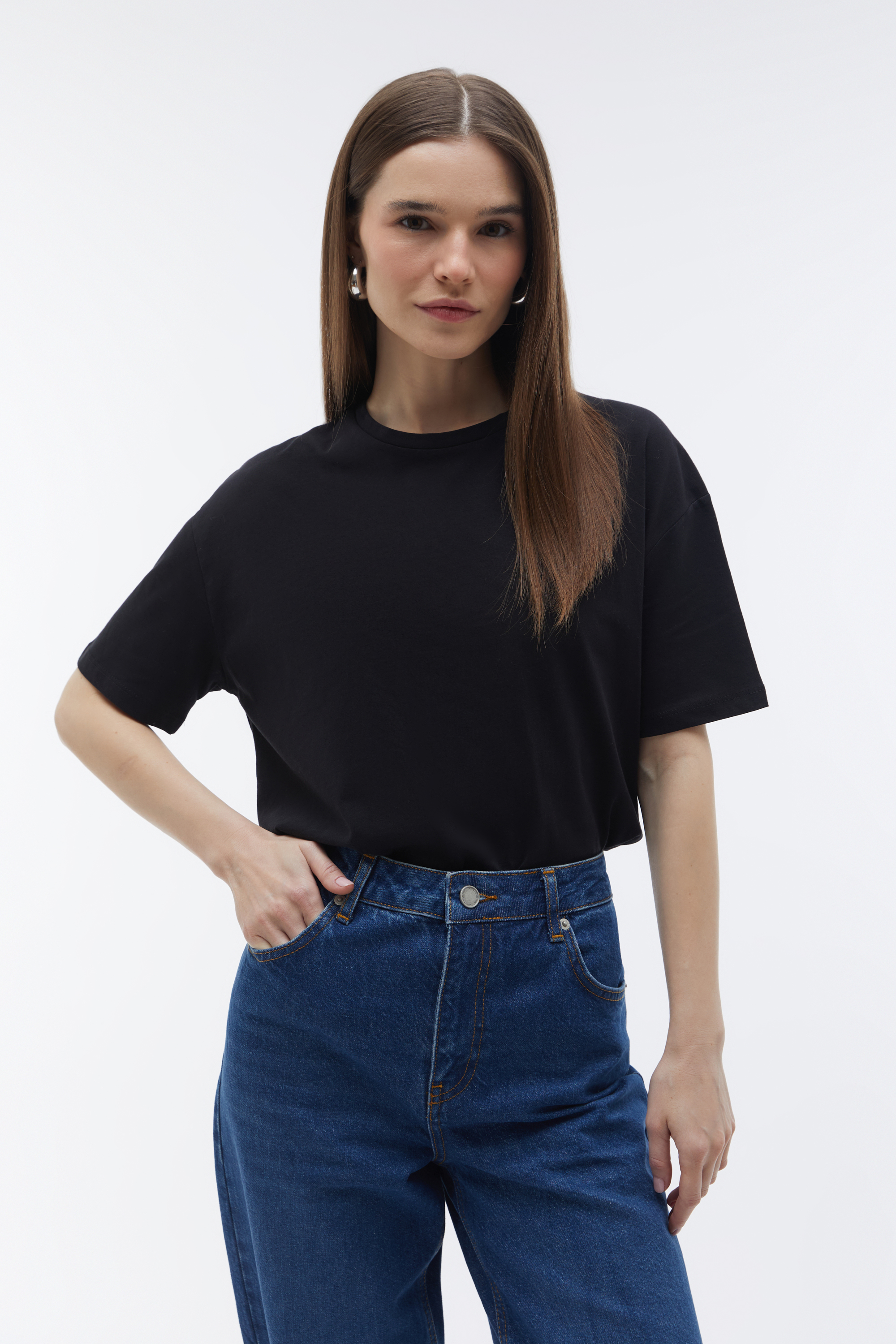 BİSİKLET YAKA T-SHIRT