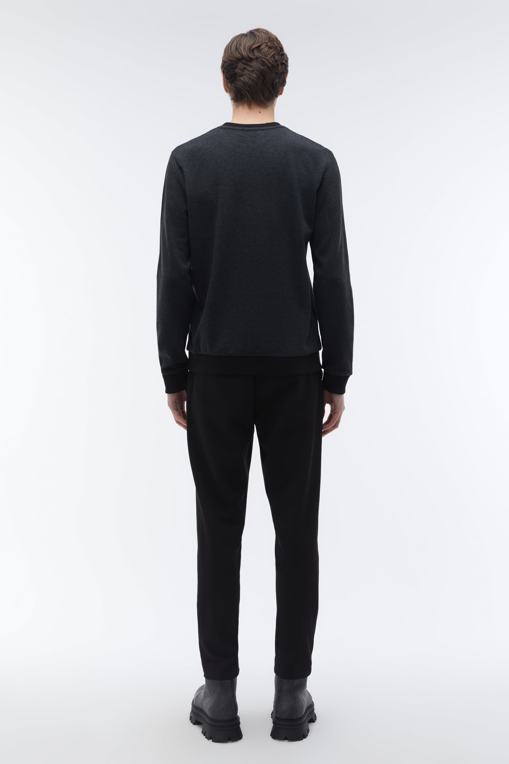 BİSİKLET YAKA SWEATSHIRT