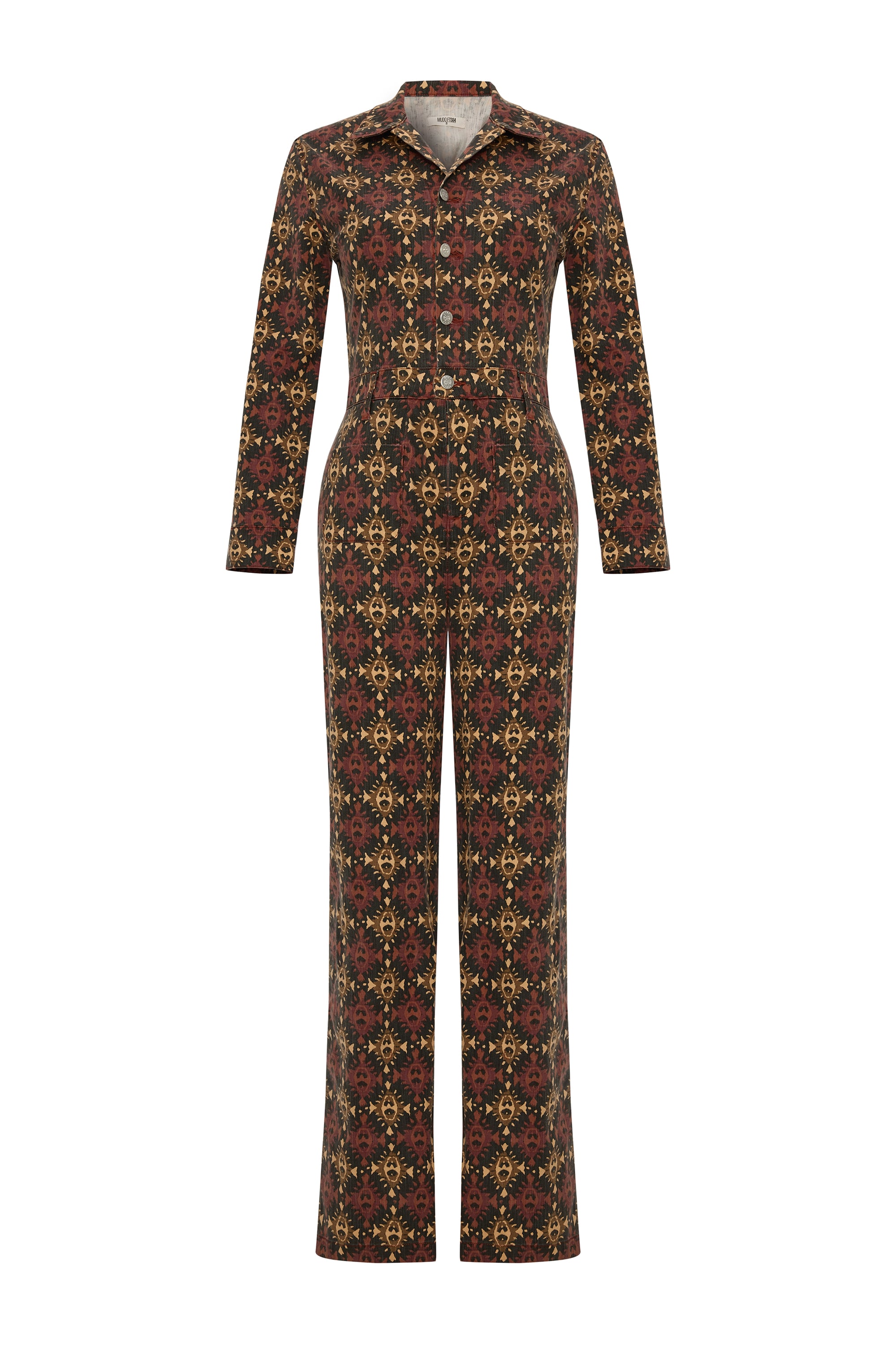 ETNİK BASKILI UZUN TULUM