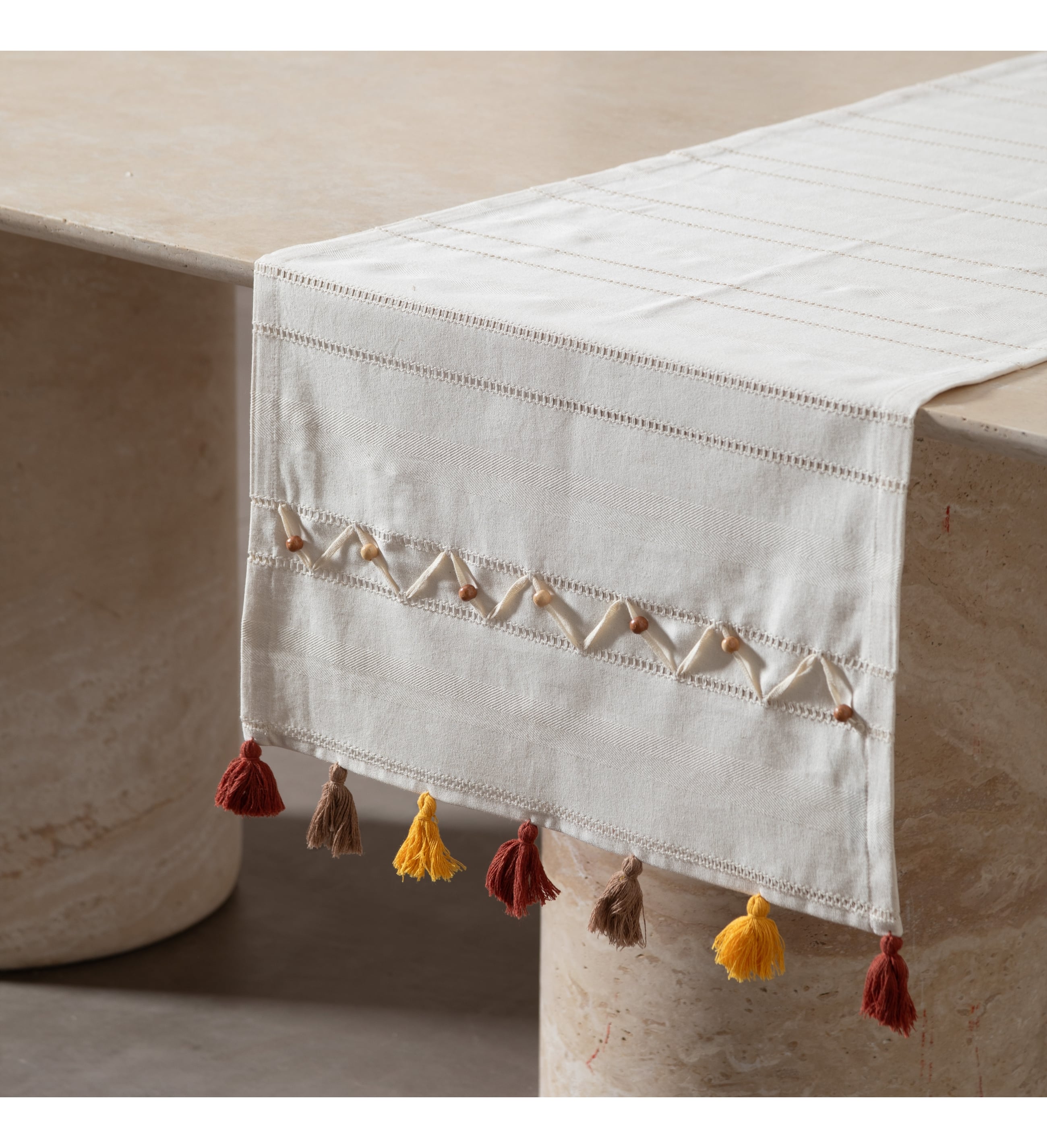 BONCUK PONPONLU RUNNER 50X130