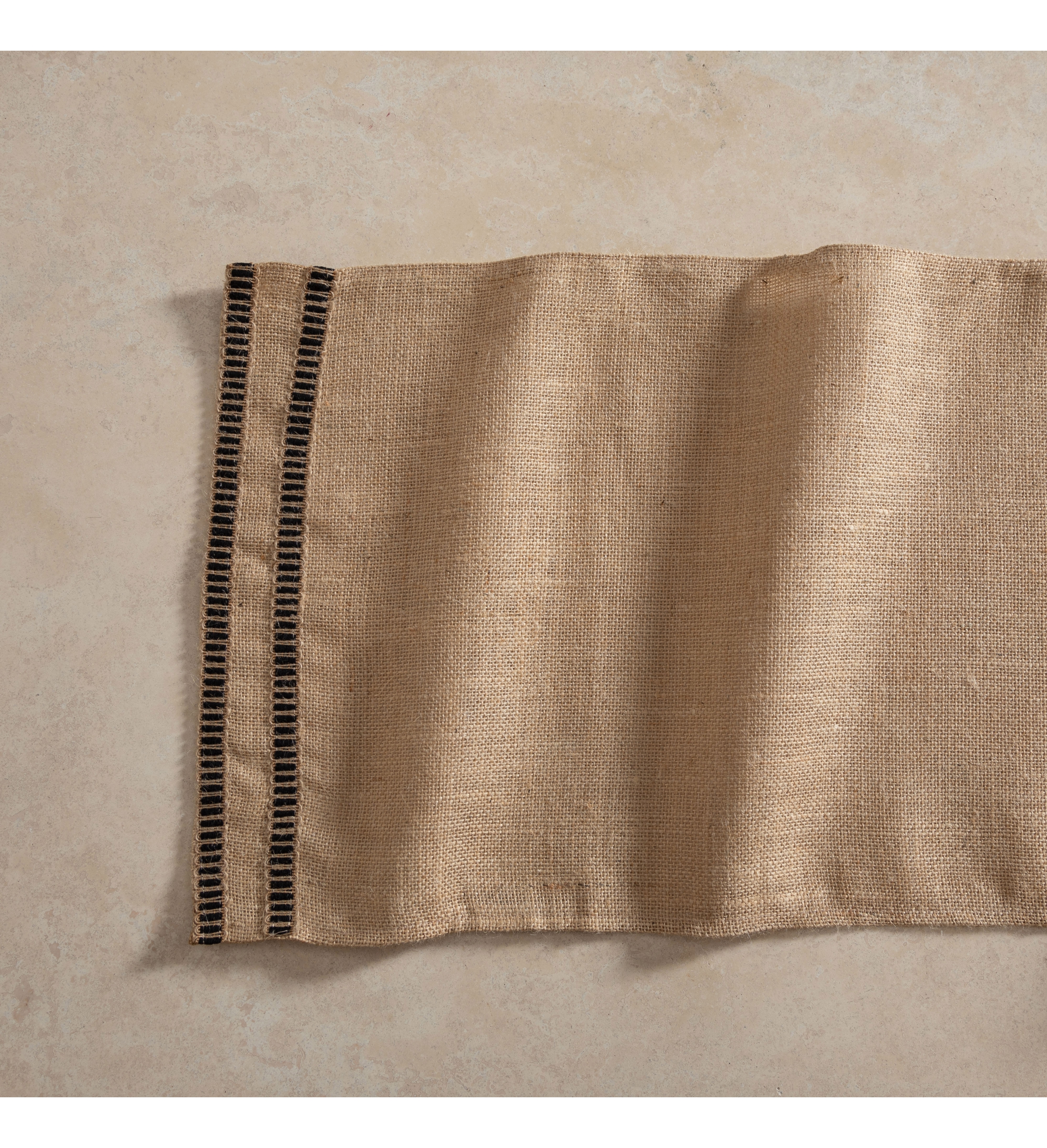 ERIN JÜT RUNNER SİYAH ÇİZGİLİ 40X140