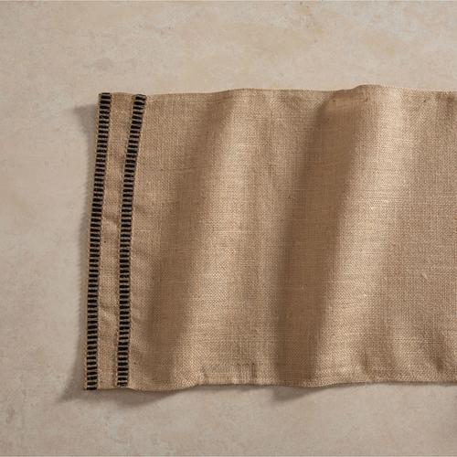  ERIN JÜT RUNNER SİYAH ÇİZGİLİ 40X140