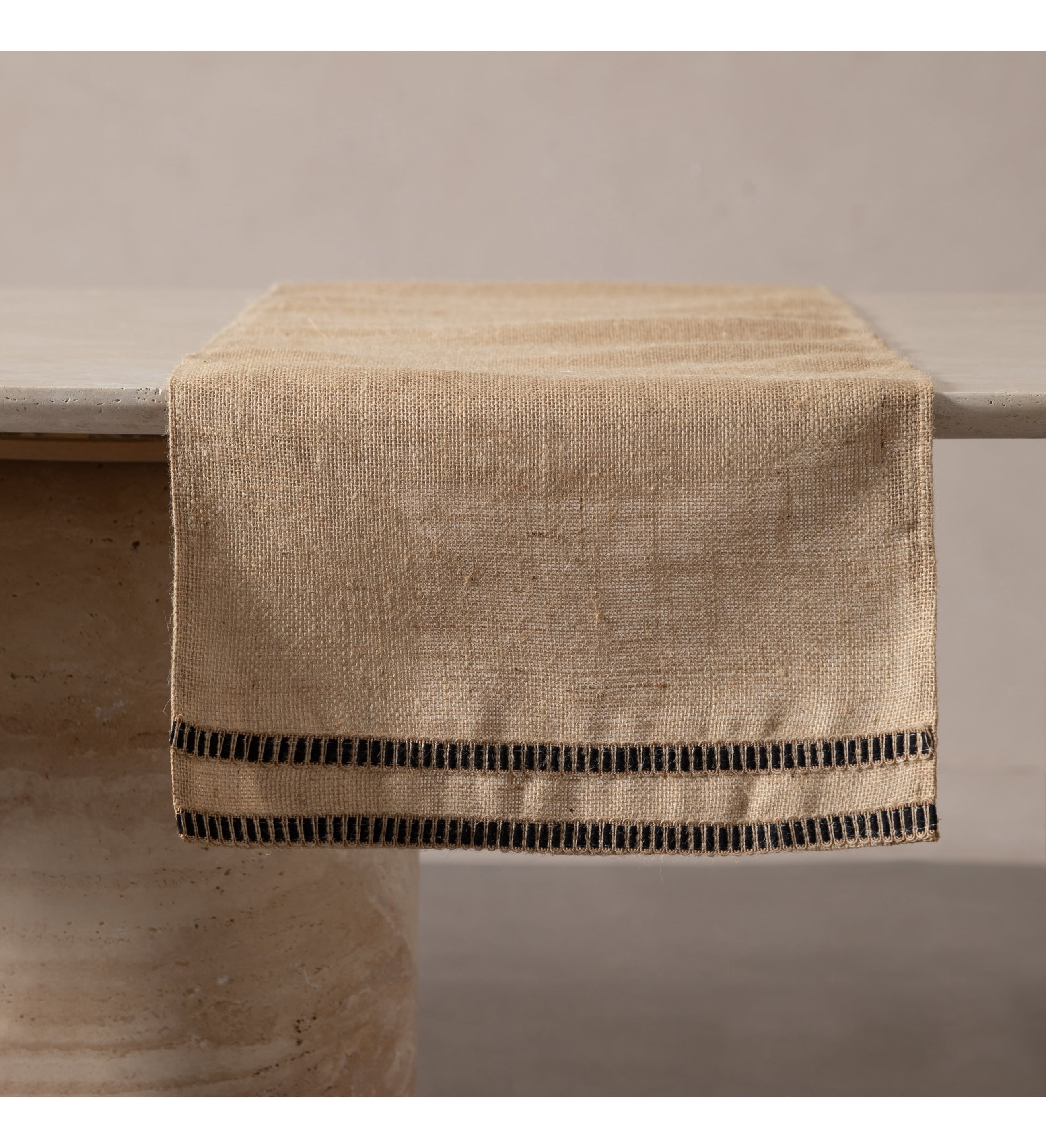 ERIN JÜT RUNNER SİYAH ÇİZGİLİ 40X140