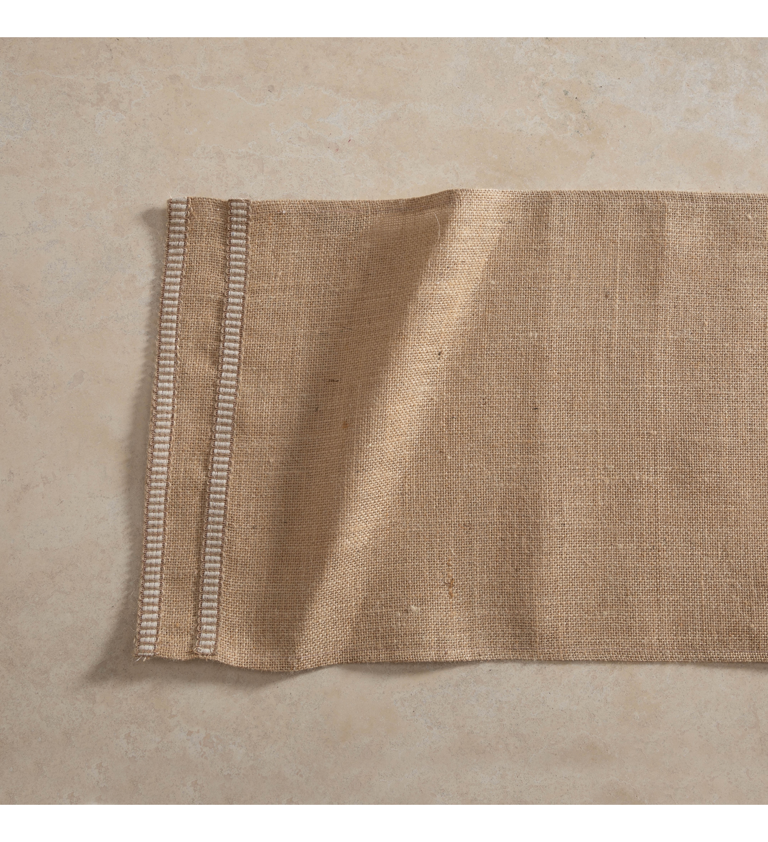 ERIN JÜT RUNNER BEYAZ ÇİZGİLİ 40X140