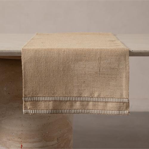  ERIN JÜT RUNNER BEYAZ ÇİZGİLİ 40X140