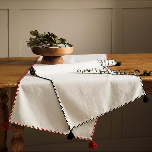 ORADEA PÜSKÜLLÜ RUNNER SİYAH 45X145