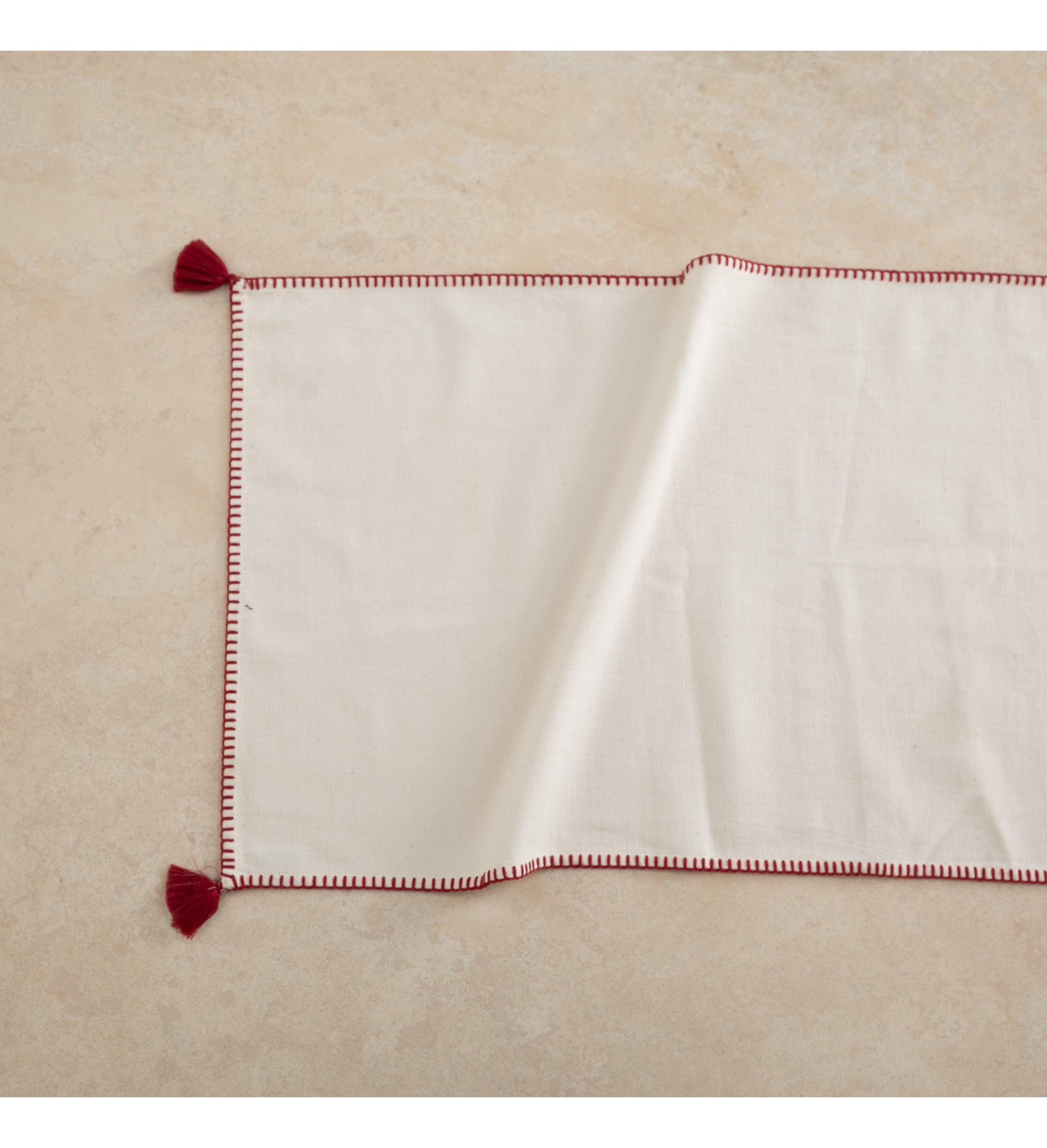 ORADEA PÜSKÜLLÜ RUNNER BORDO 45X145