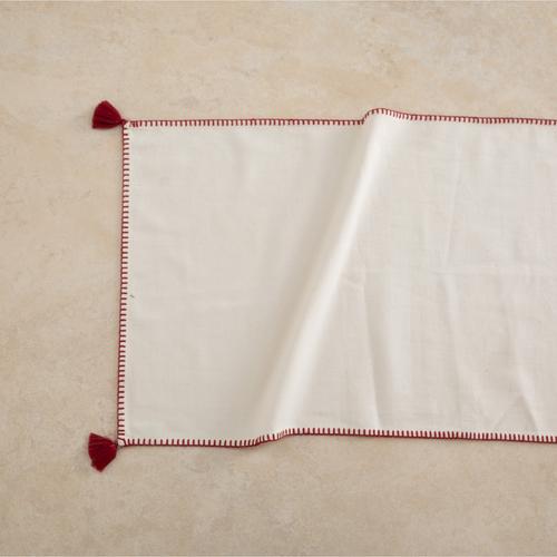 ORADEA PÜSKÜLLÜ RUNNER BORDO 45X145