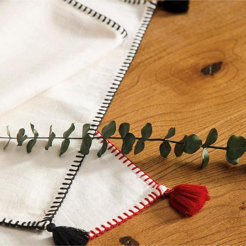 ORADEA PÜSKÜLLÜ RUNNER SİYAH 45X145