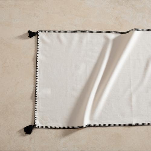 ORADEA PÜSKÜLLÜ RUNNER SİYAH 45X145