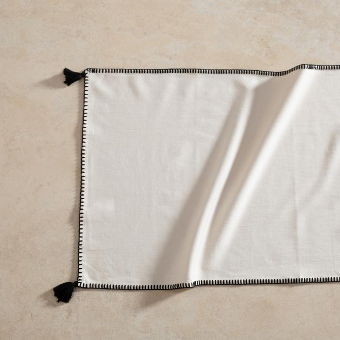 ORADEA PÜSKÜLLÜ RUNNER SİYAH 45X145