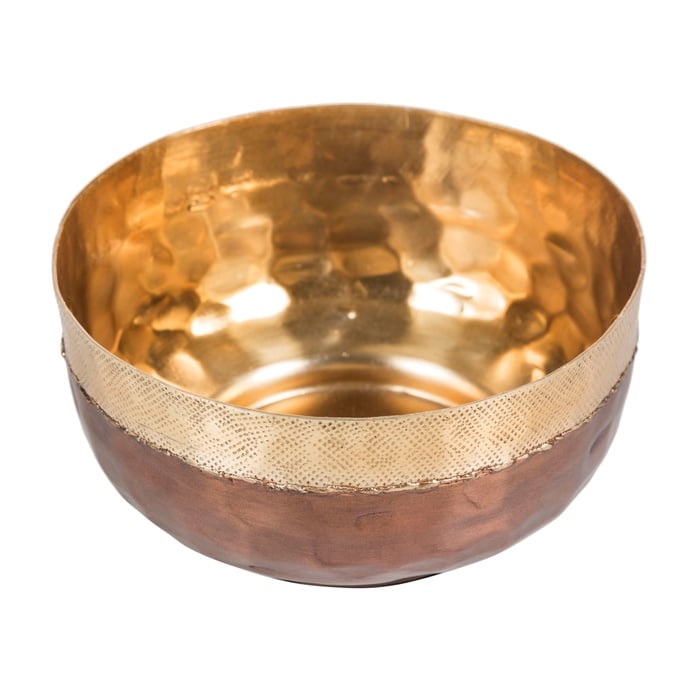 HORUS COPPER DEKORATİF KASE 20 CM