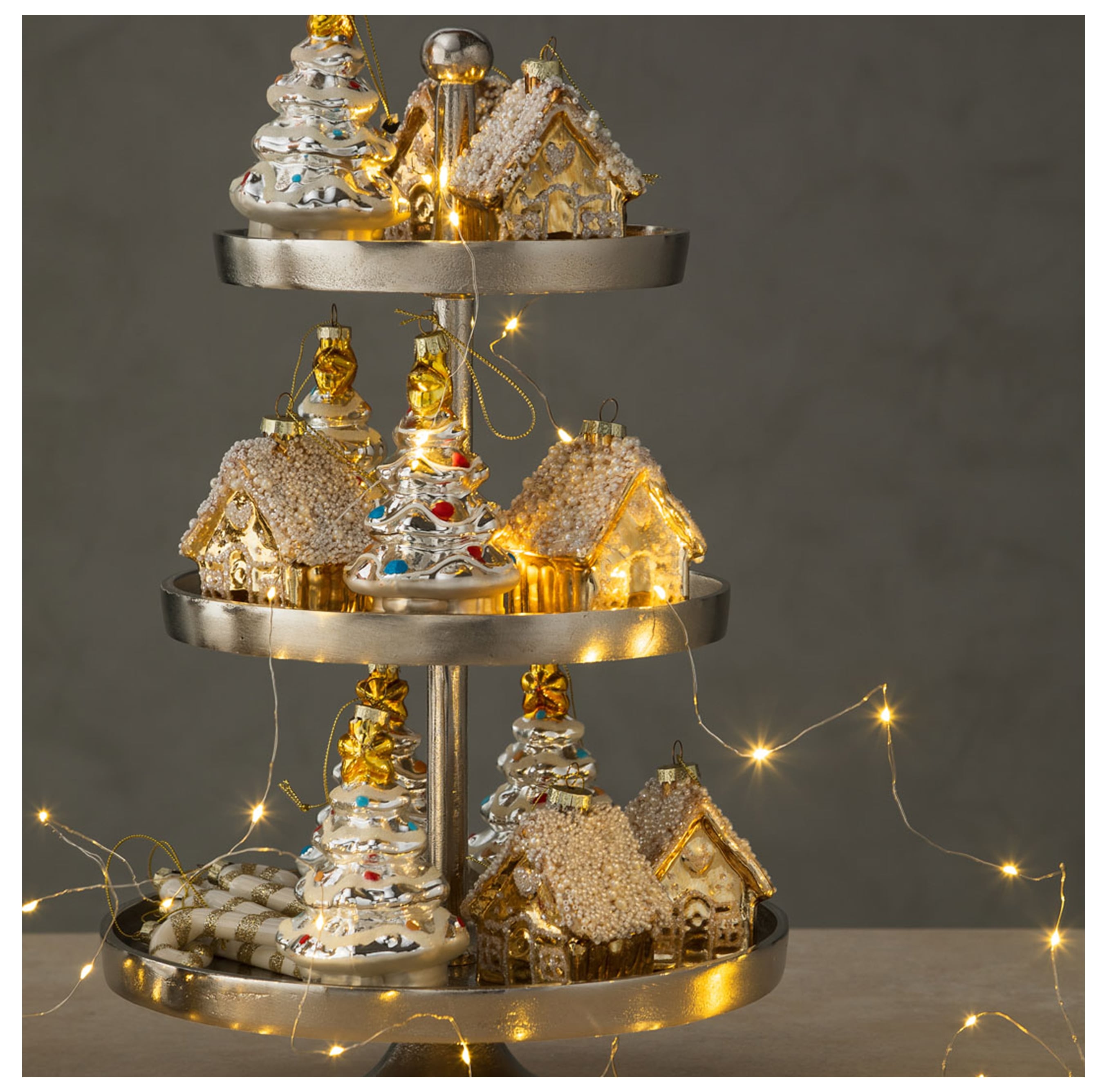 GOLD HOUSE AĞAÇ SÜSÜ 10CM