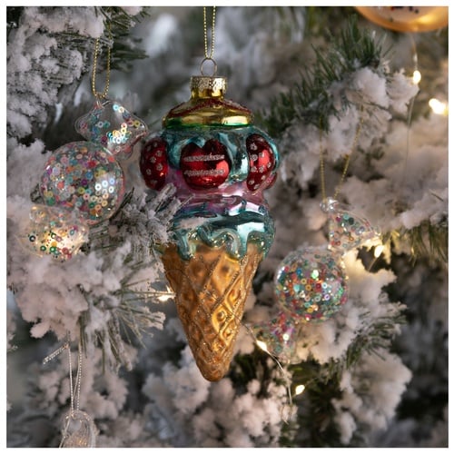 ICE CREAM AĞAÇ SÜSÜ 15CM