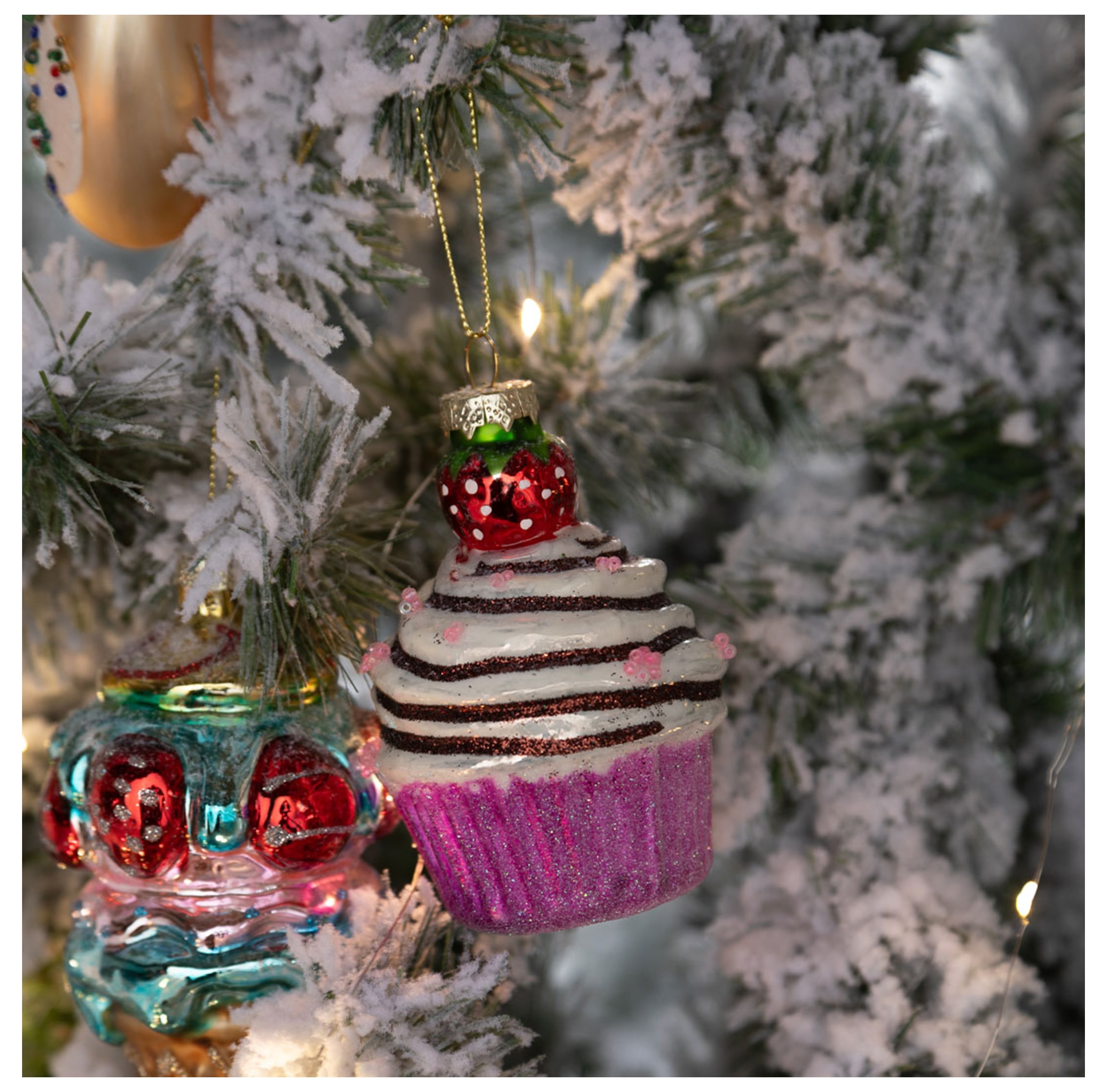 CUPCAKE AĞAÇ SÜSÜ 9CM