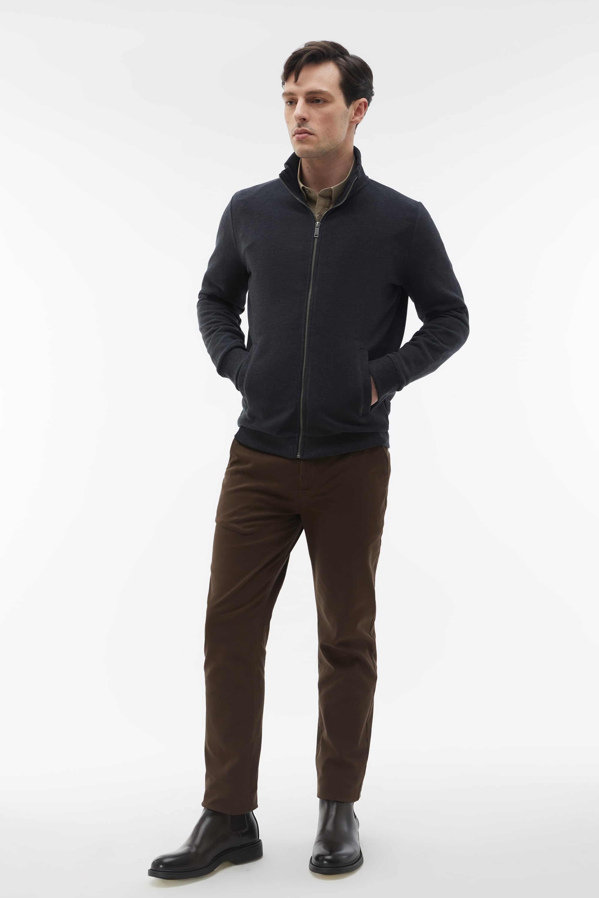 SLIM FIT CHINO PANTOLON