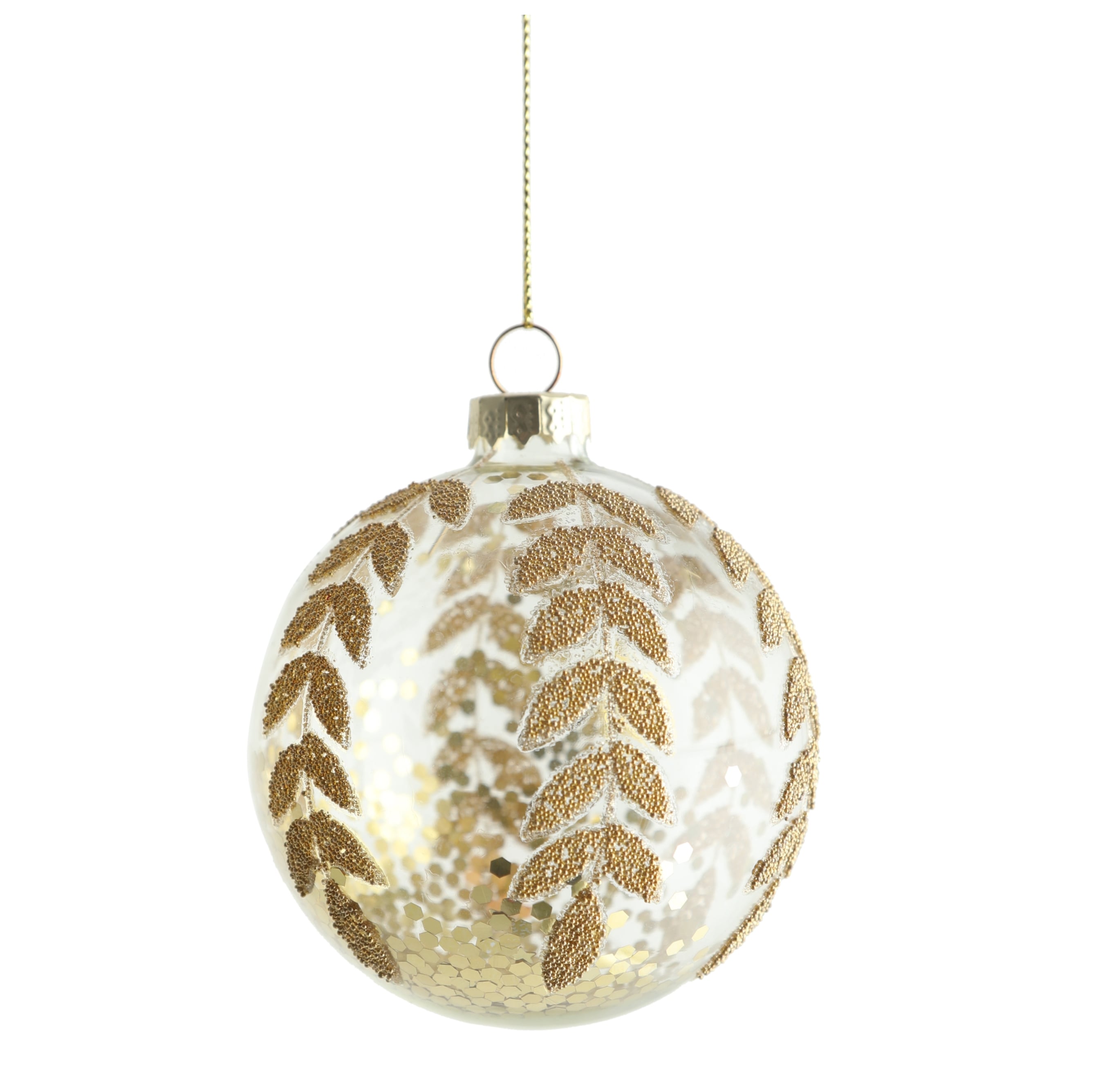 GOLD LEAF AĞAÇ SÜSÜ 8 CM