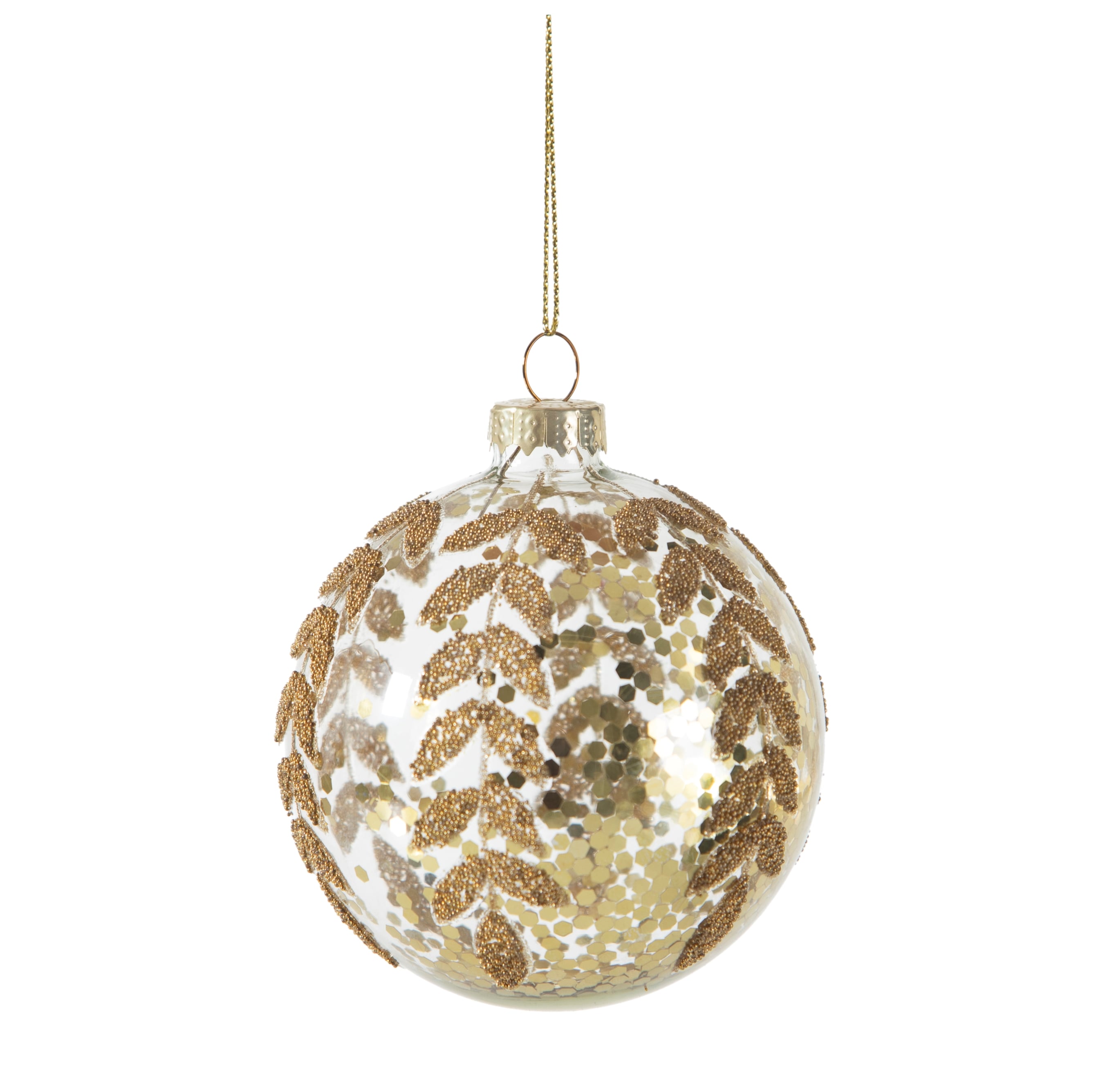 GOLD LEAF AĞAÇ SÜSÜ 8 CM