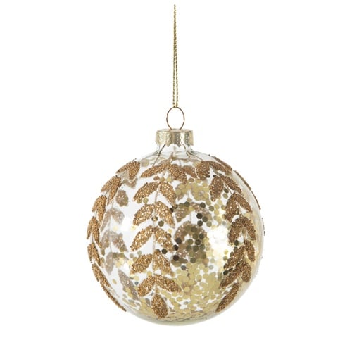 GOLD LEAF AĞAÇ SÜSÜ 8 CM