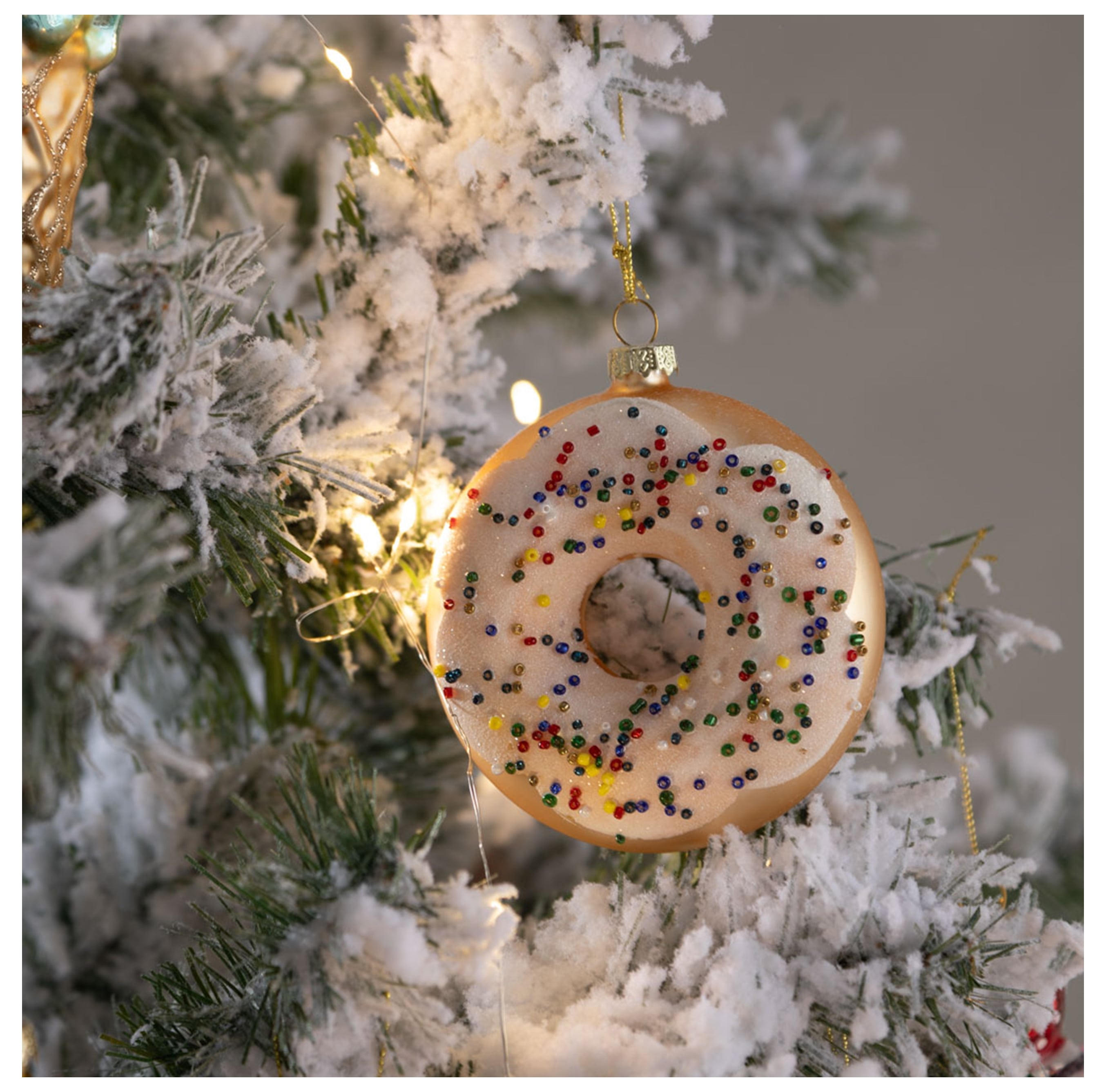 DONUT AĞAÇ SÜSÜ 10 CM