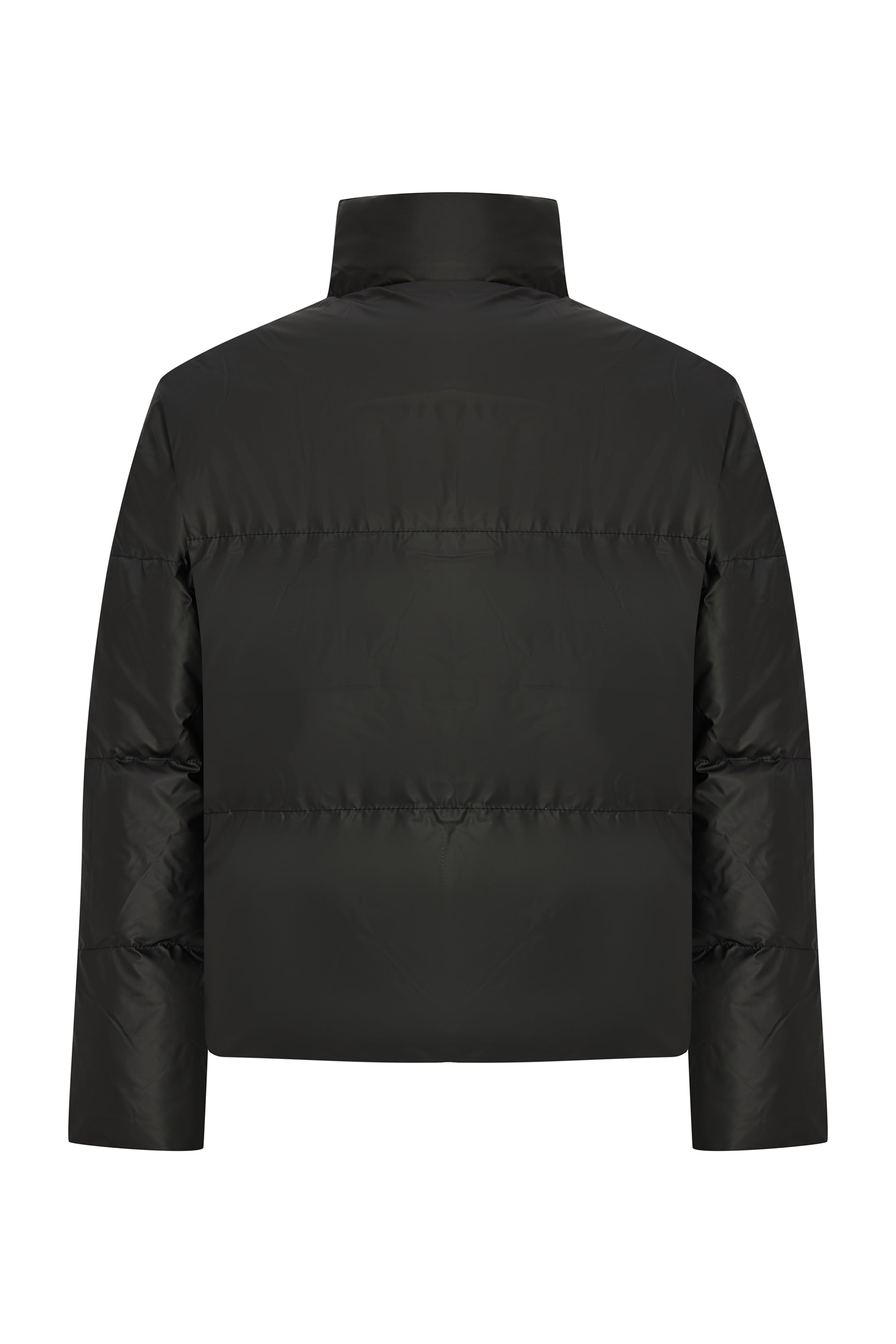 DİK YAKA KAPİTONELİ ŞİŞME MONT