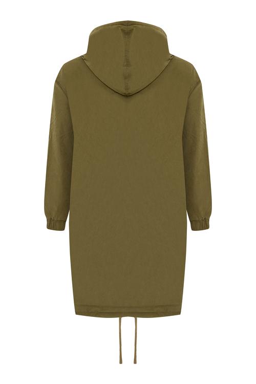  OVERSIZE KAPÜŞONLU UZUN PARKA