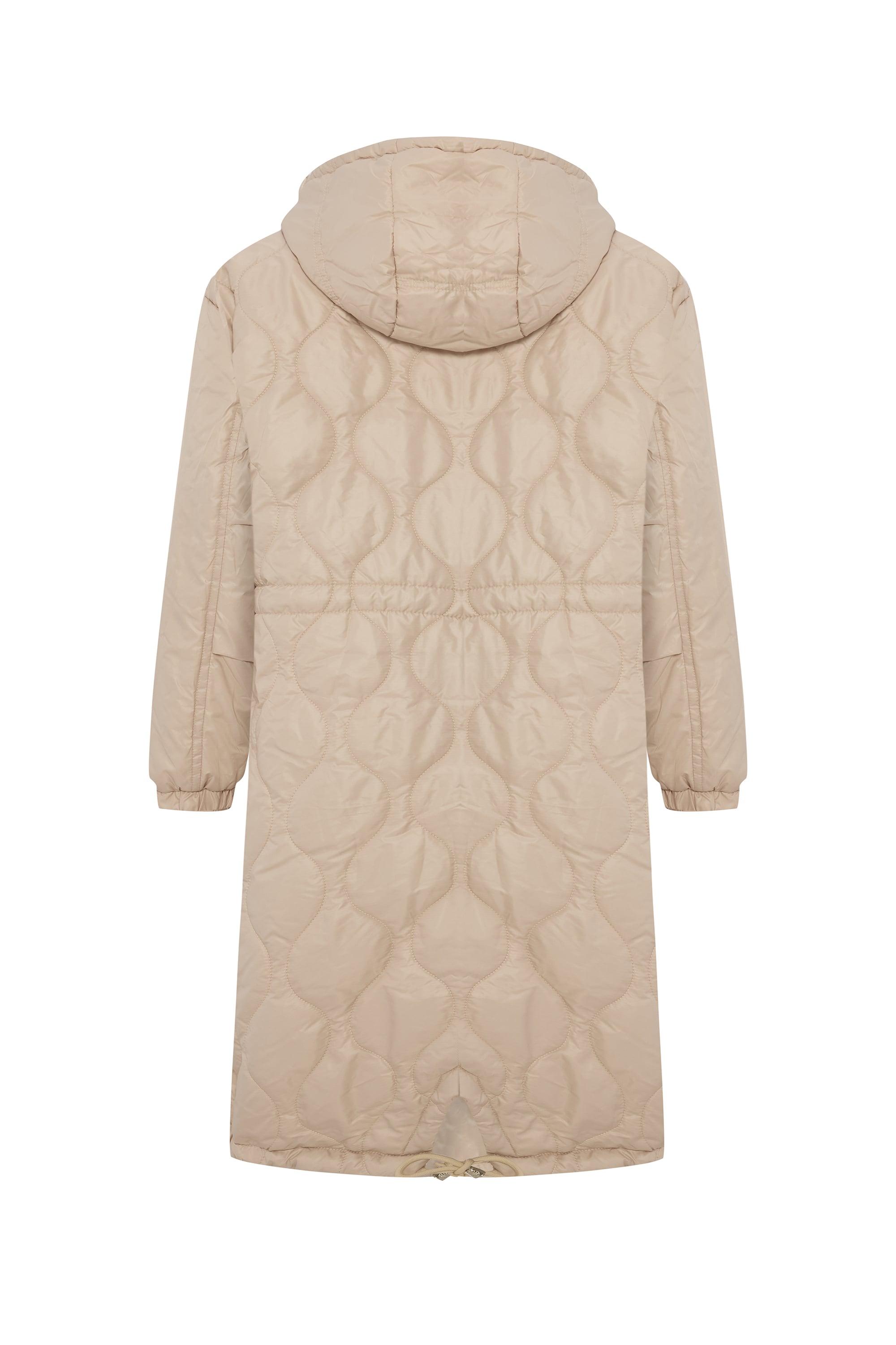 KAPİTONELİ OVERSIZE UZUN ŞİŞME MONT