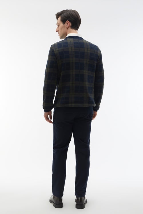 SLIM STRAIGHT FIT PANTOLON