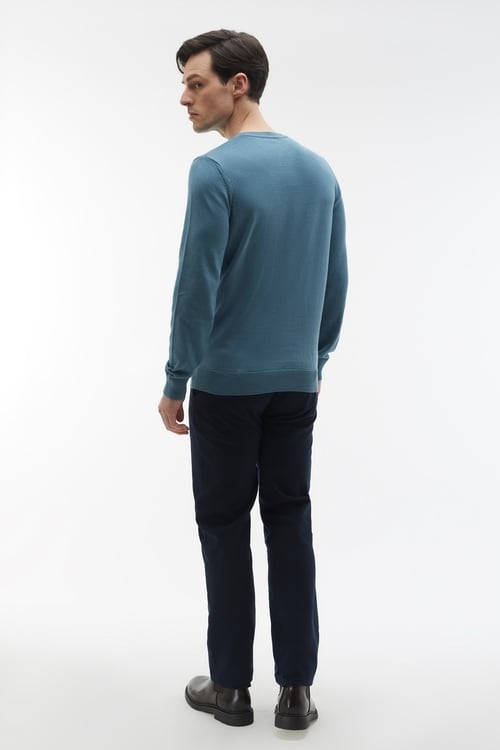  BİSİKLET YAKA UZUN KOLLU KAZAK