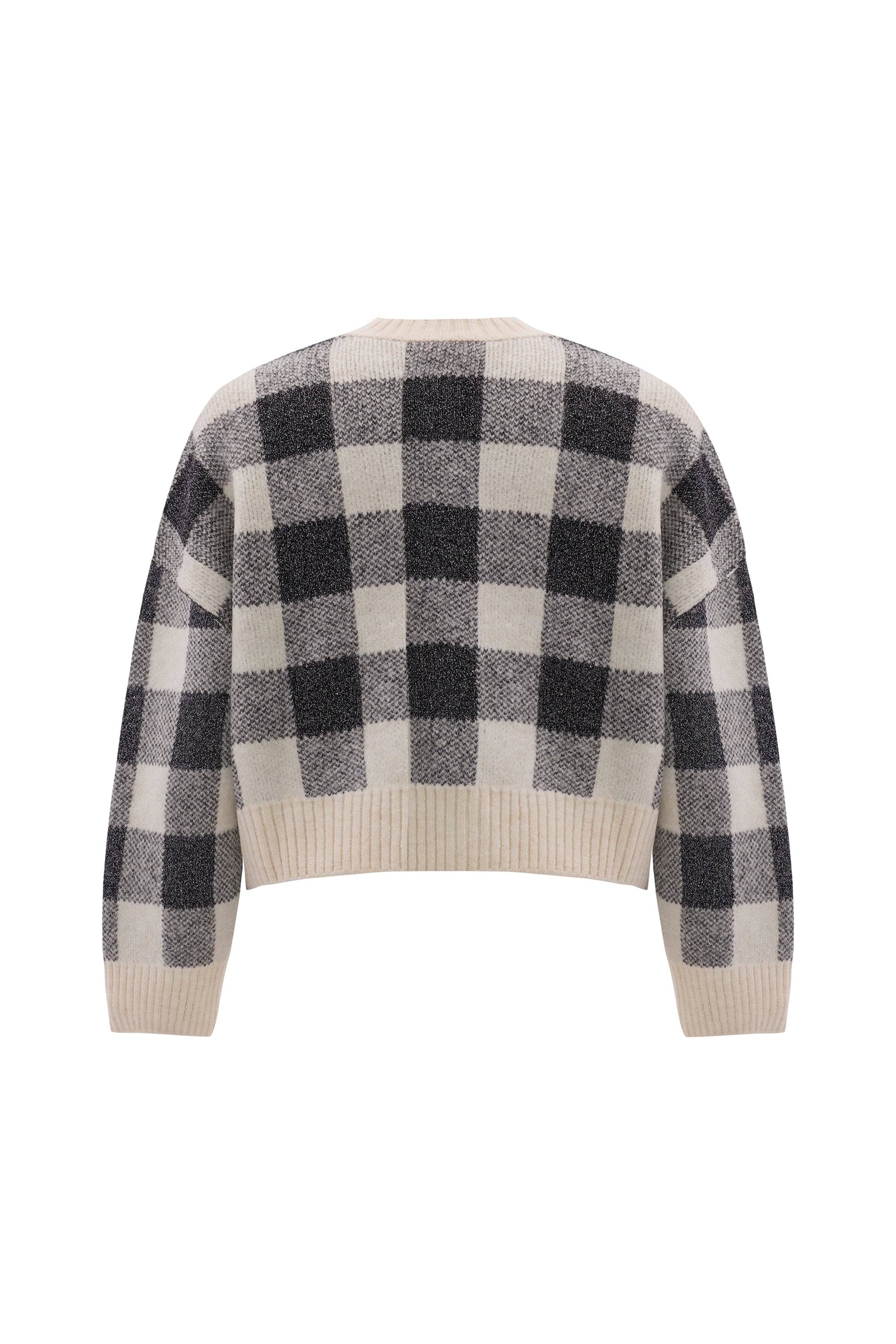 JAKARLI KARE DESENLİ HIRKA