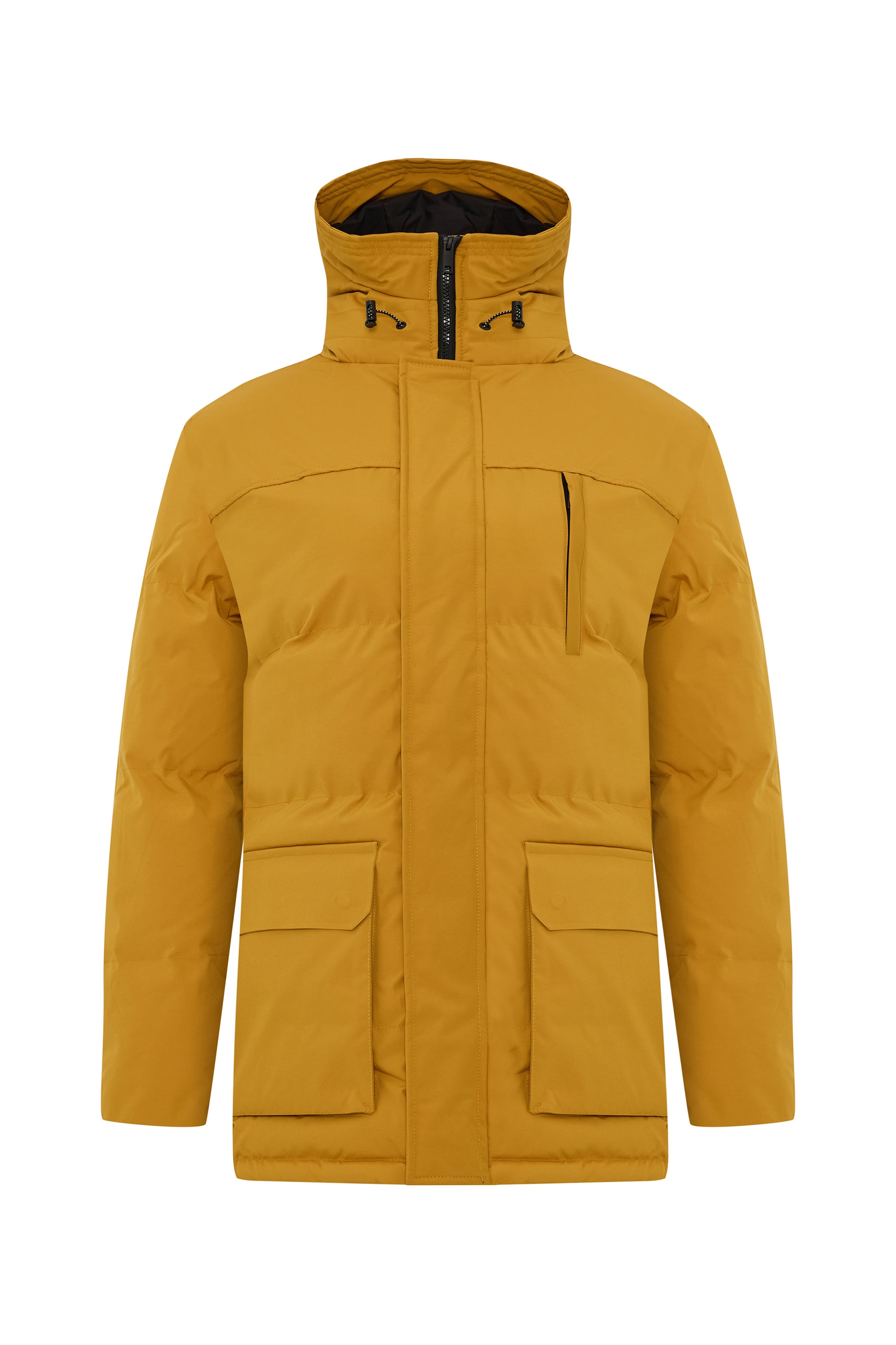 KAPİTONELİ KAPÜŞONLU KALIN MONT