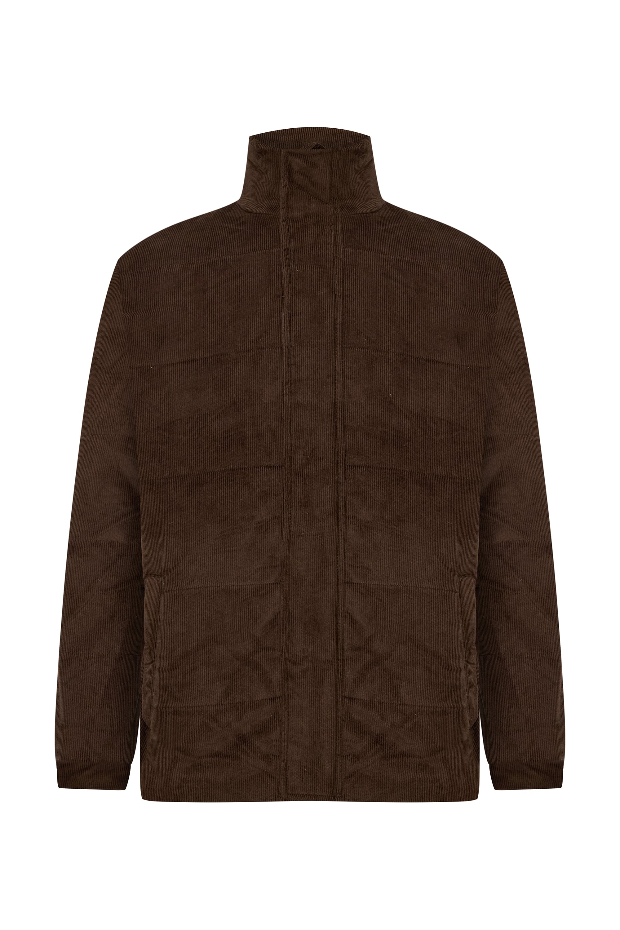 KADİFE DOKULU DİK YAKA MONT