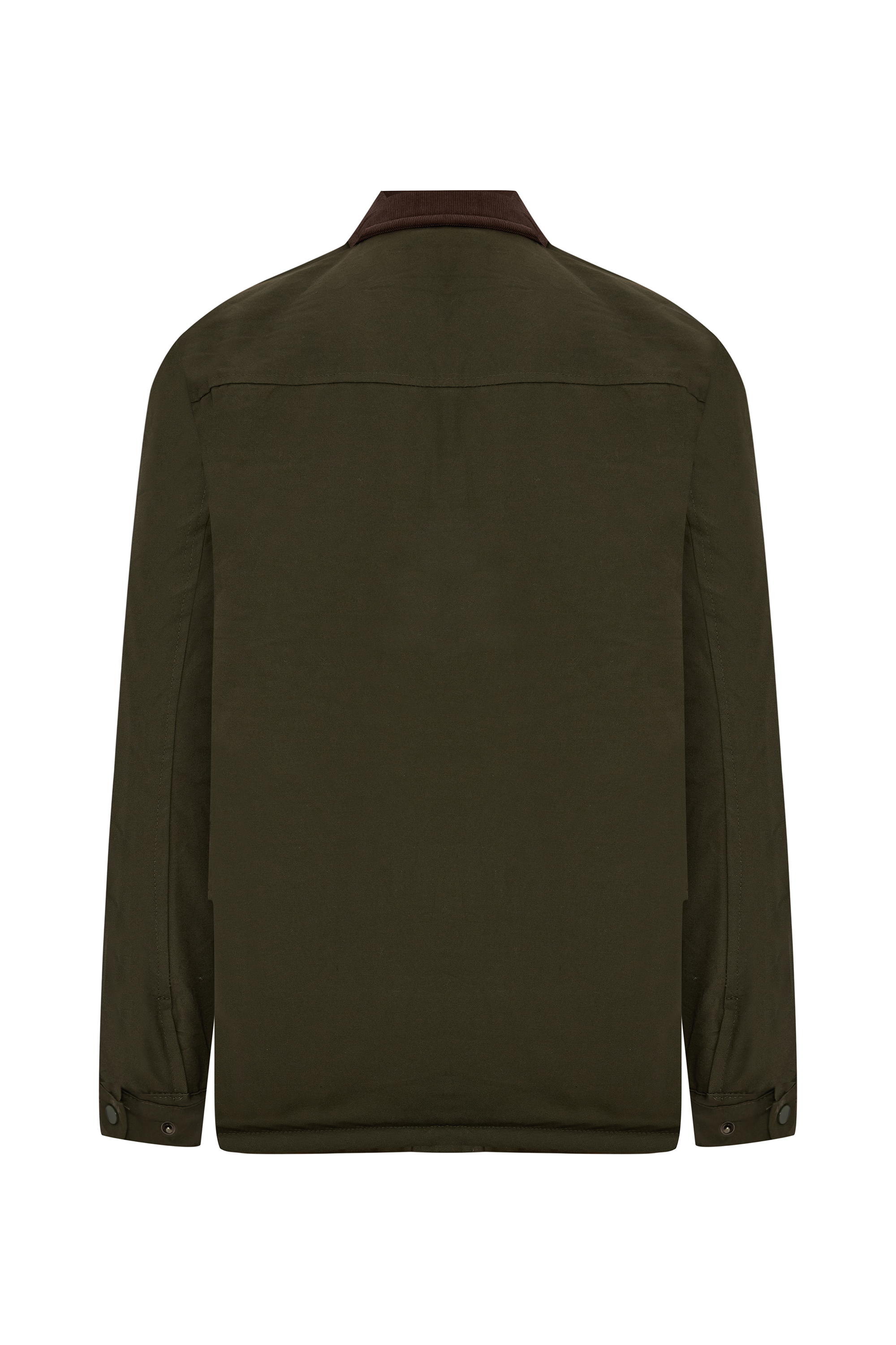 KADİFE YAKA ÇOK CEPLİ MONT CEKET