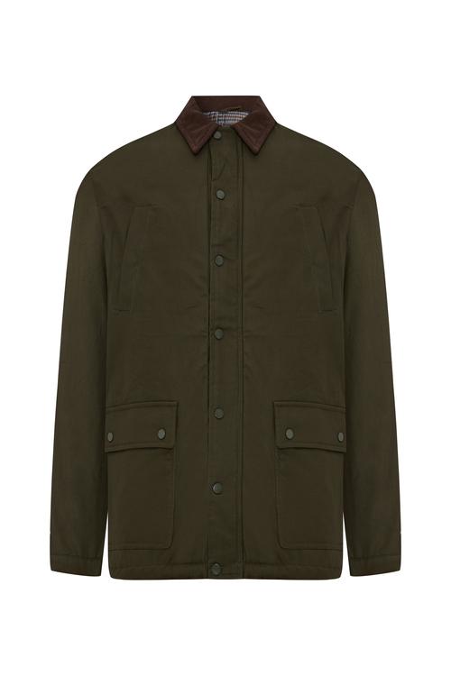  KADİFE YAKA ÇOK CEPLİ MONT CEKET