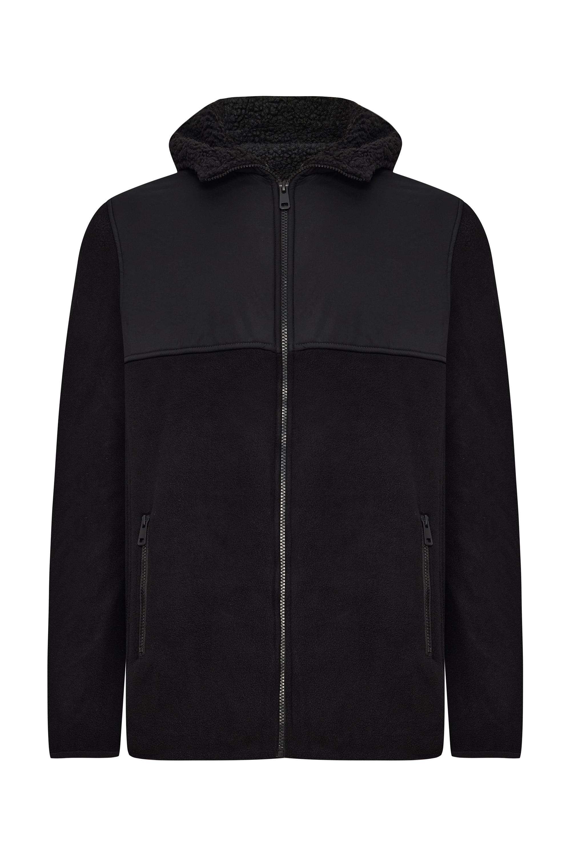 İÇİ KÜRKLÜ KAPÜŞONLU MONT