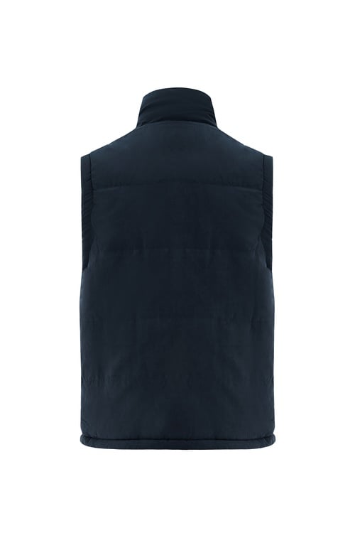 İÇİ KÜRKLÜ DİK YAKA ŞİŞME YELEK