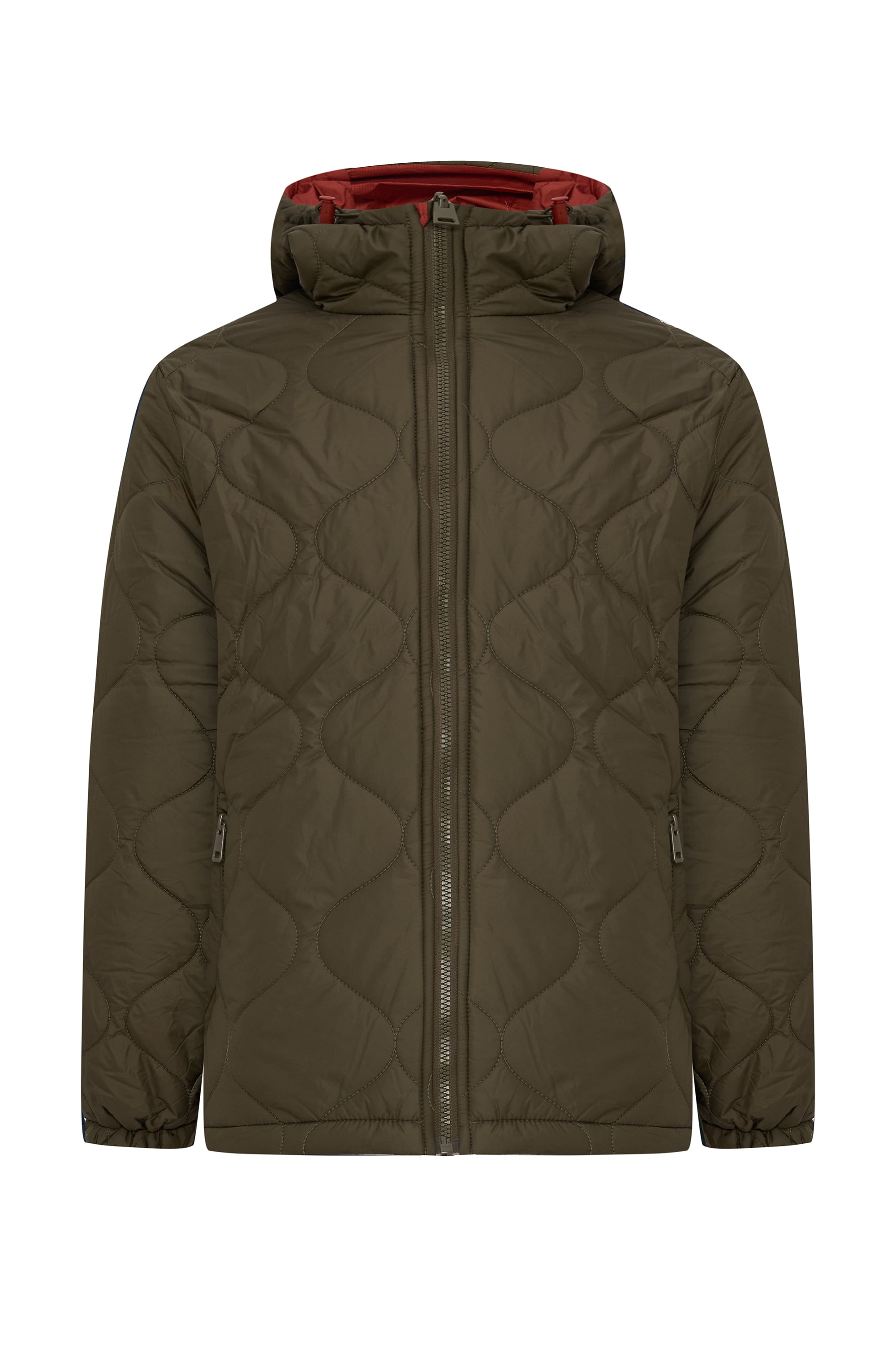 KAPİTONELİ ÇİFT TARAFLI KAPÜŞONLU MONT