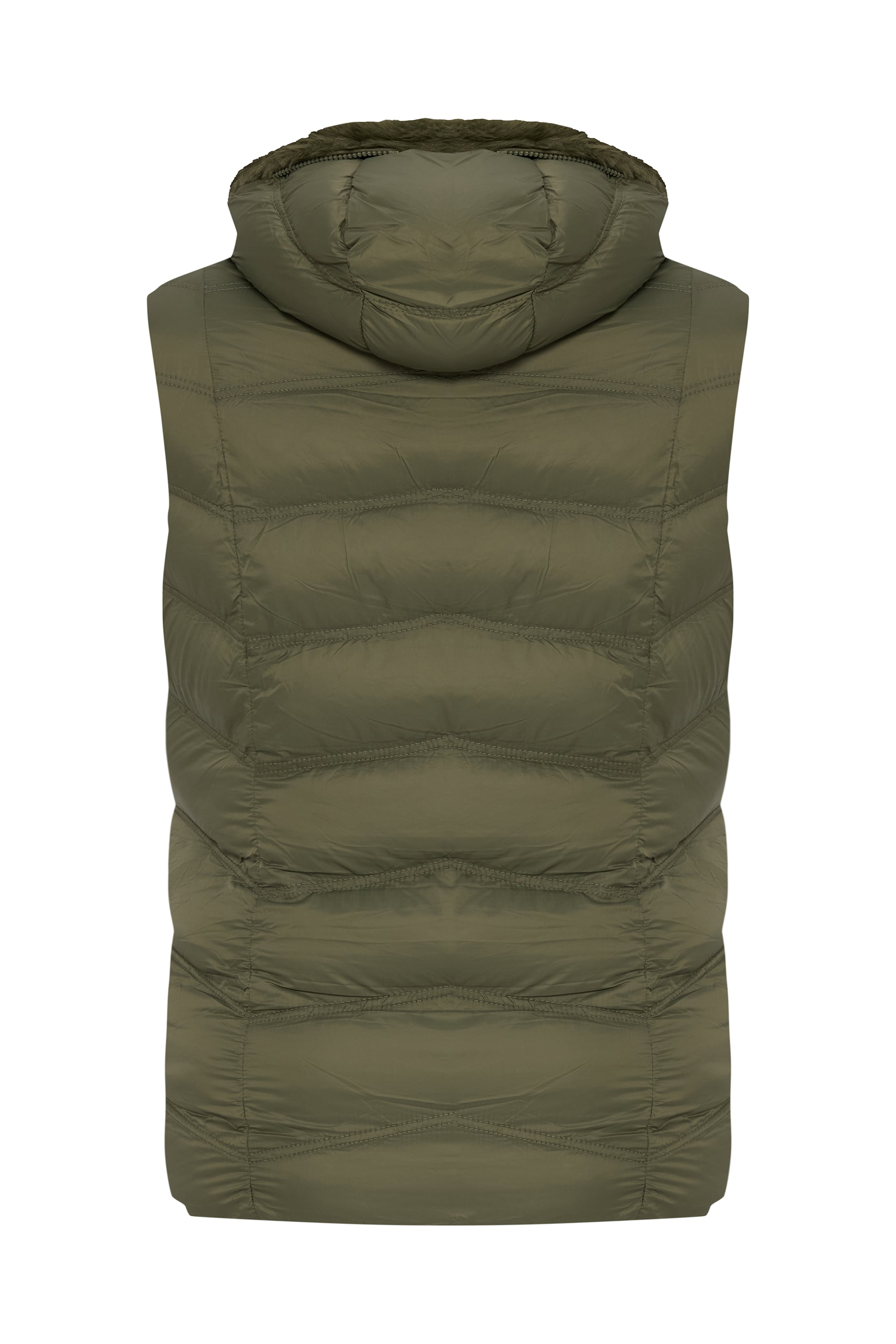 KAPİTONELİ KAPÜŞONLU ŞİŞME YELEK