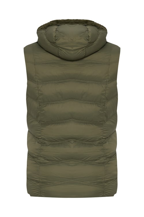  KAPİTONELİ KAPÜŞONLU ŞİŞME YELEK