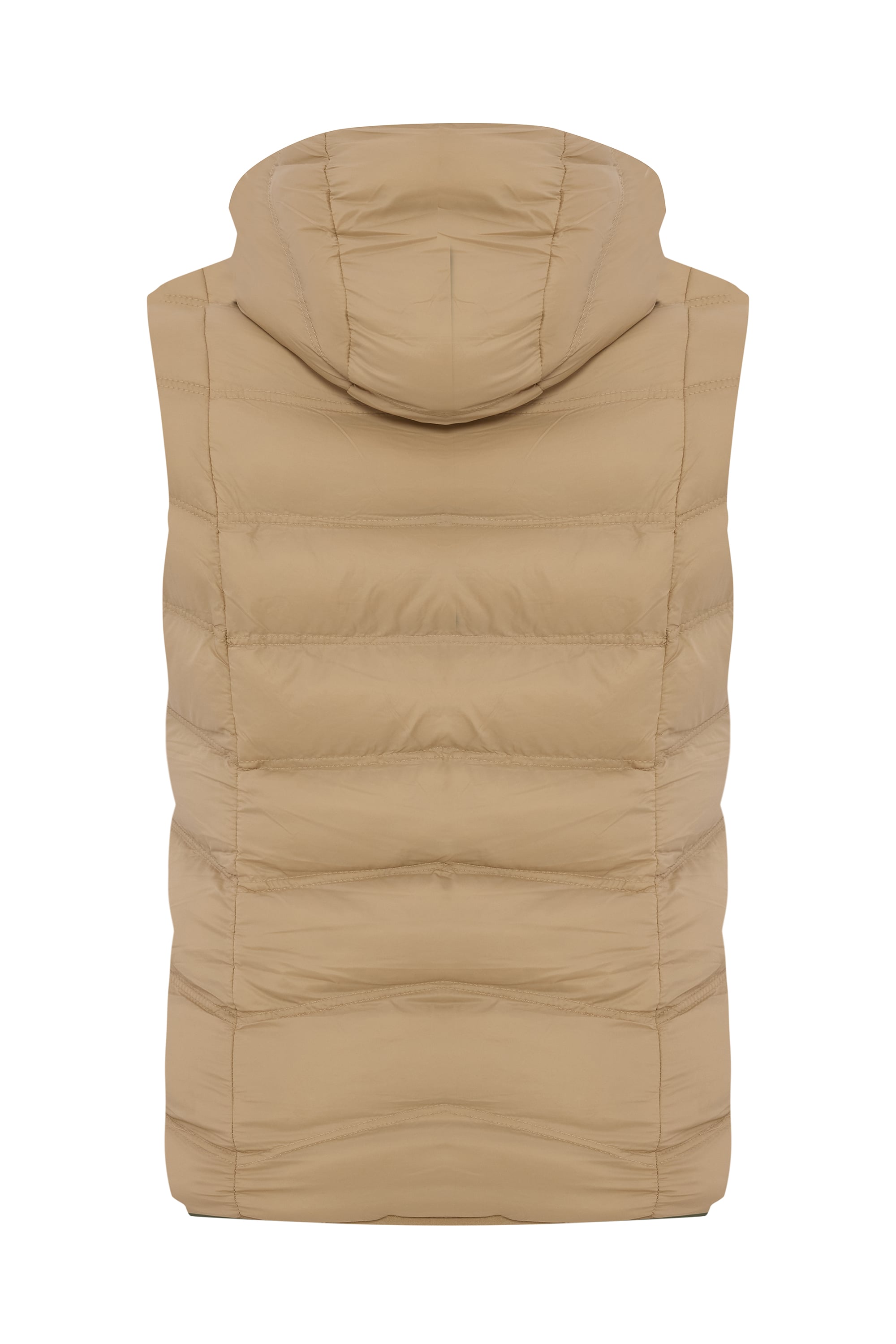 KAPİTONELİ KAPÜŞONLU ŞİŞME YELEK