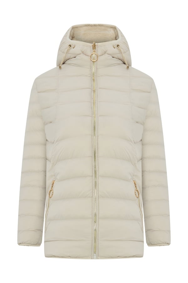 KAPİTONELİ KAPÜŞONLU ŞİŞME MONT