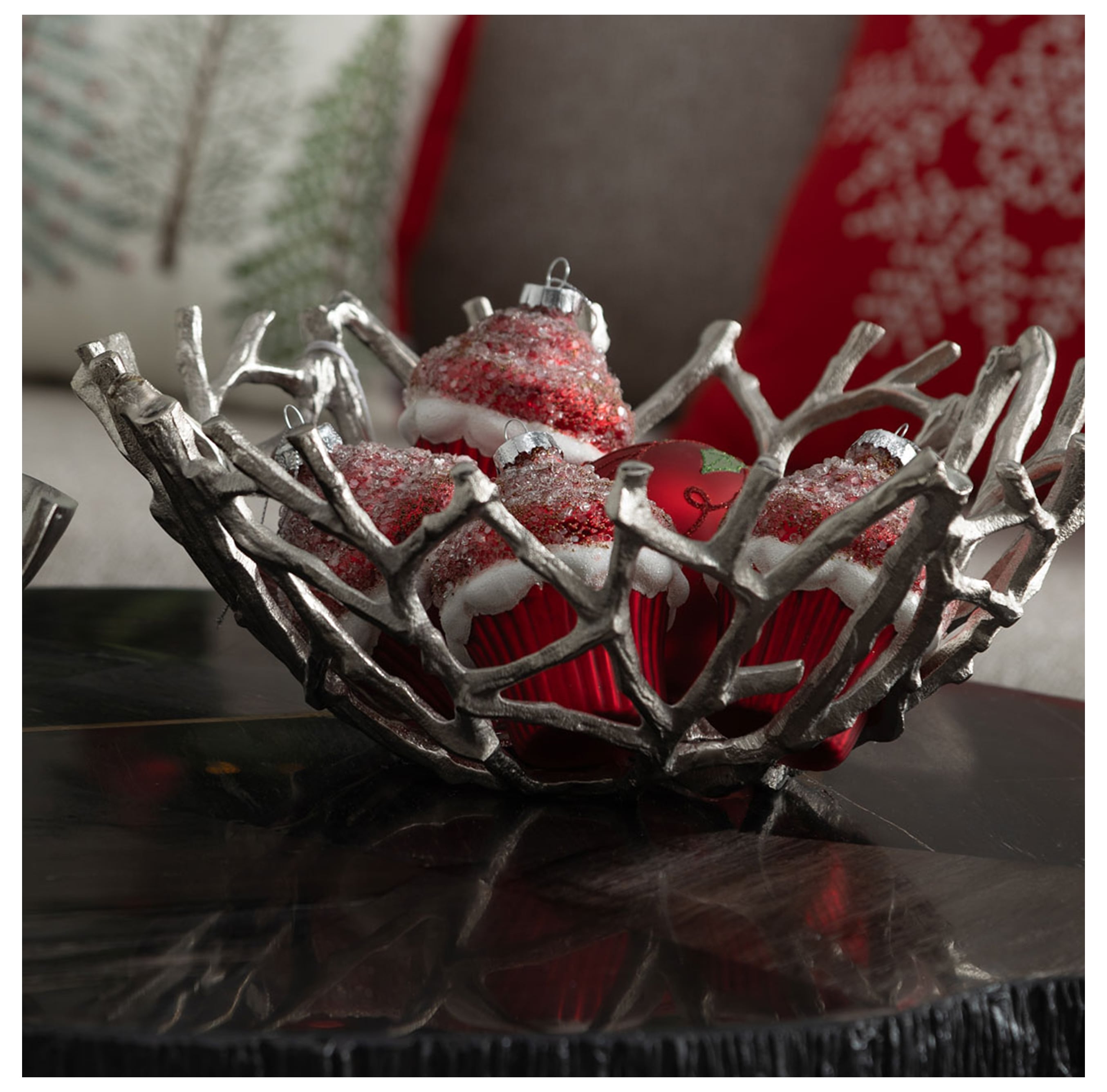 TREE DEKORATİF KASE 13X32CM