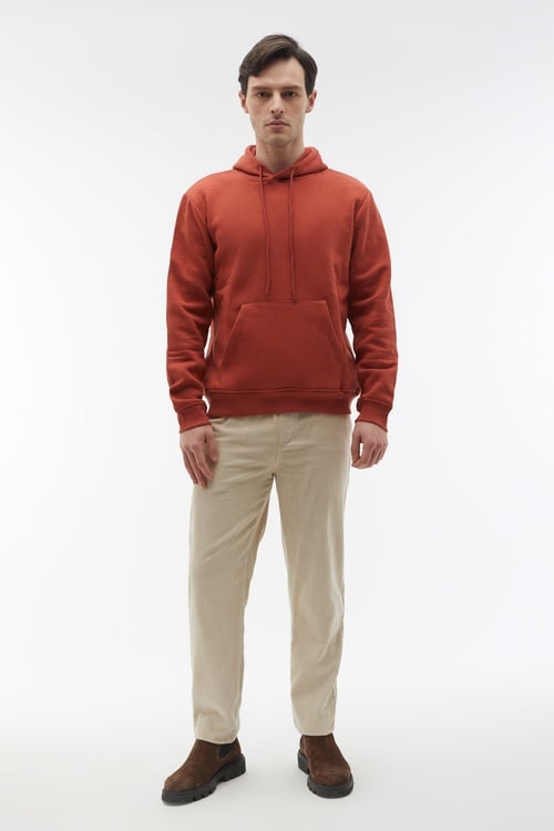 KAPÜŞONLU OVERSIZE SWEATSHIRT