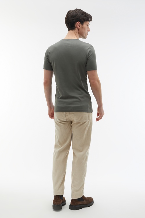  BİSİKLET YAKA KISA KOLLU T-SHIRT