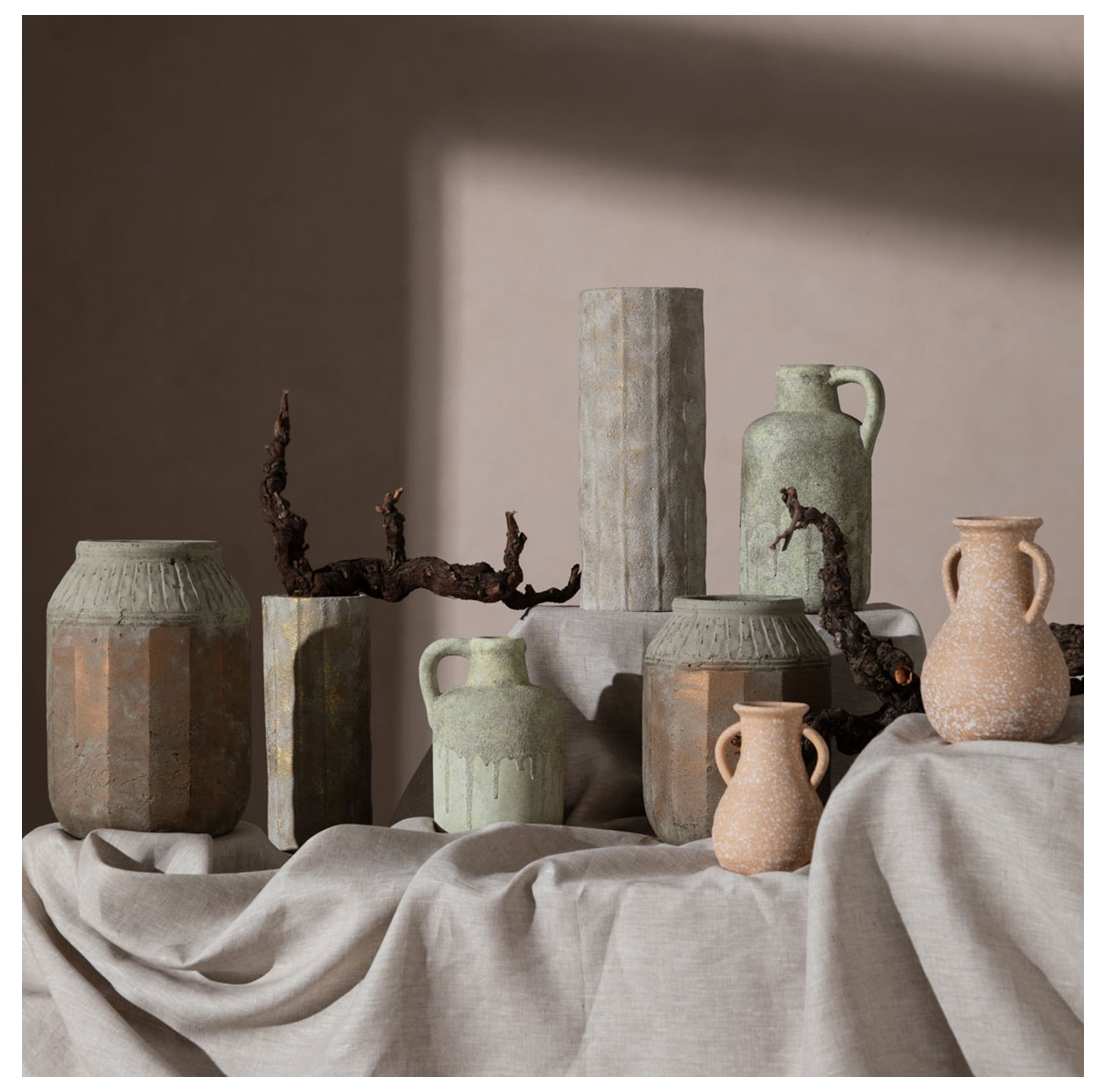 ALVIN SERAMİK VAZO 15X23CM