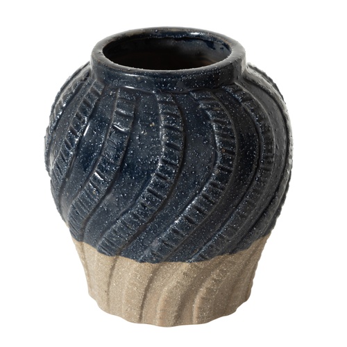  WAVY SERAMİK VAZO 18X19CM
