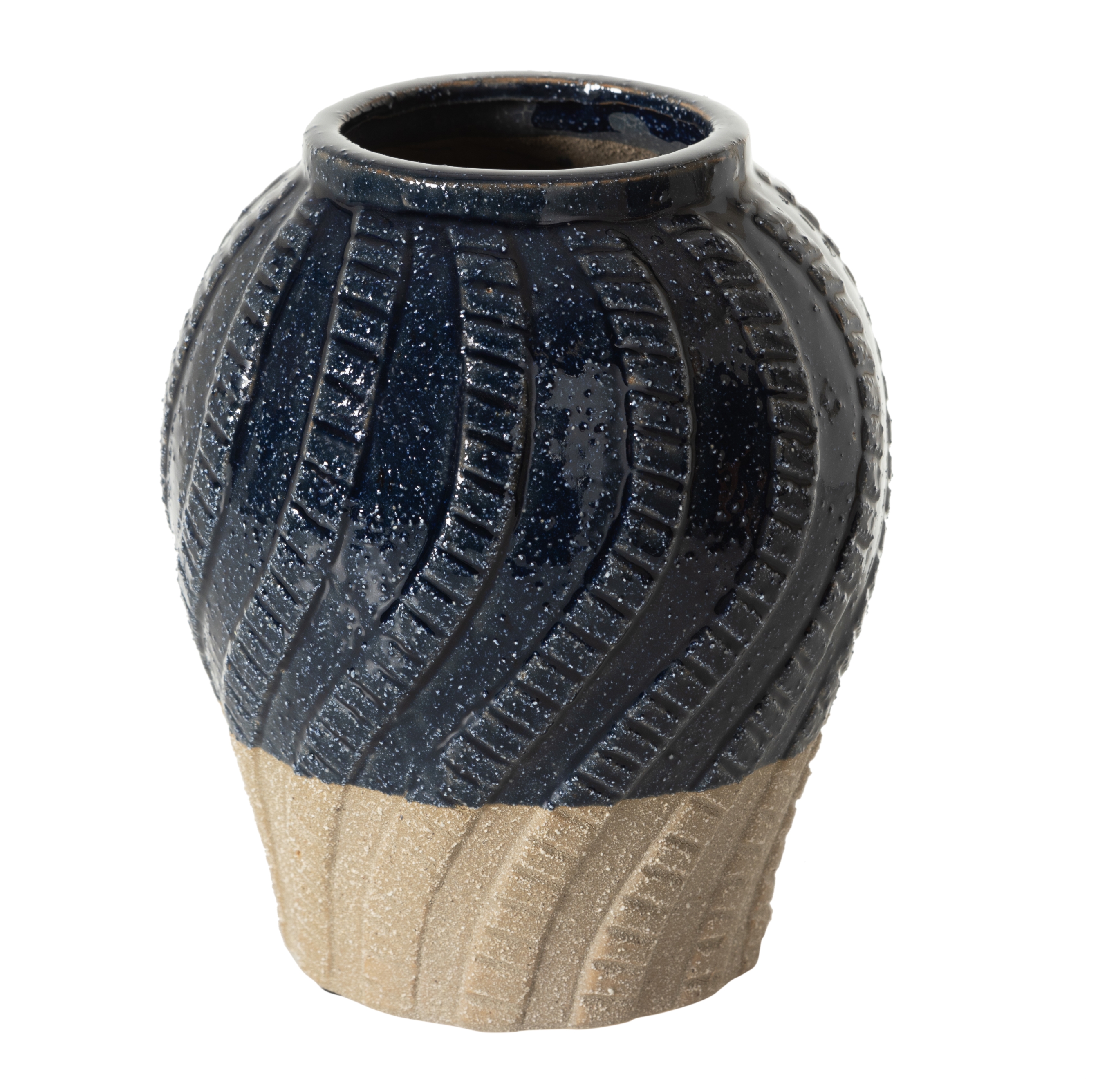 WAVY SERAMİK VAZO 19X23CM